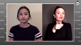 Interview with Kaylee Hottle Deaf actress in “Godzilla vs Kong” [upl. by Rebeca240]