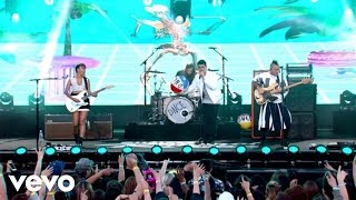 DNCE  Cake By The Ocean Live From Jimmy Kimmel Live [upl. by Raseda]