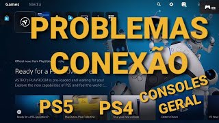 PROBLEMA DE CONEXÃO PS5 PS4 [upl. by Llertnov645]