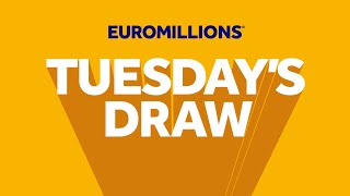 The National Lottery EuroMillions draw results from Tuesday 03 September 2024 [upl. by Akinod244]