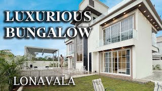 4 Bhk Ultra LUXURIOUS BUNGALOW in lonavala India [upl. by Alrak229]