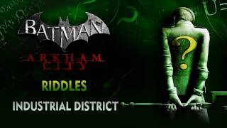 Batman Arkham City  Riddles  Industrial District [upl. by Aldos522]