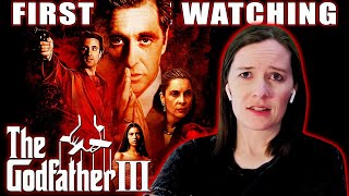 THE GODFATHER PART III 1990  First Time Watching  MOVIE REACTION  But Youre Cousins [upl. by Carlin]