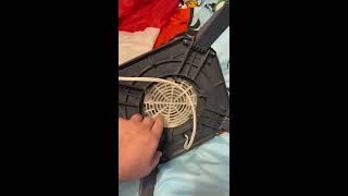 How to install a fan on an airblown inflatable [upl. by Clint]