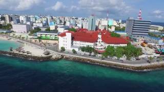 A ride around Male City Capital of the Maldives [upl. by Yhtommit]