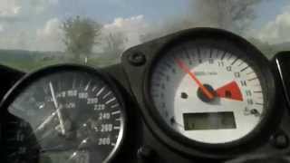 SUZUKI GSXR 600 SRAD TOP SPEED [upl. by Aelsel454]