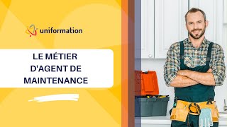 Le métier dagent de maintenance [upl. by Roti]