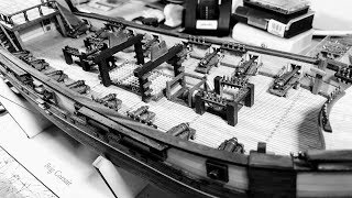 Building the Brig Corsair  Part 1 [upl. by Enael]