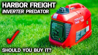 Testing the CHEAPEST HARBOR FREIGHT INVERTER GENERATOR Predator 1400 [upl. by Marchak540]