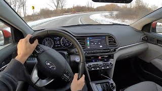 2020 Hyundai Elantra Limited  POV First Impressions [upl. by Inafets]