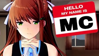 Naming myself Bad and Weird Nickname in Monika after story ddlc [upl. by Jentoft]