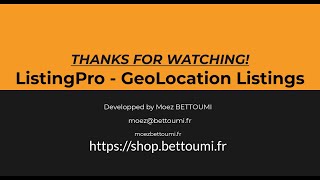 ListingPro  GeoLocation listings [upl. by Nylasor]