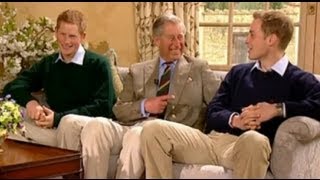 Prince William Prince Harry amp The Prince of Wales interview with Ant and Dec [upl. by Rickart44]