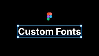 Add Custom Fonts to Figma  Quick Tip [upl. by Theresita322]