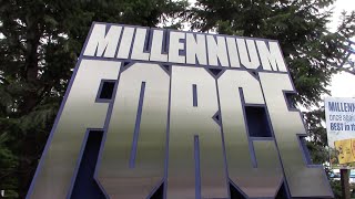 Millennium Force Review Cedar Point Giga Coaster [upl. by Sheepshanks175]