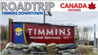 TIMMINS DOWNTOWN VIRTUAL ROAD TOUR [upl. by Iosep]