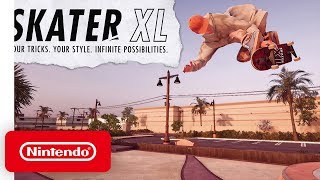 Skater XL  Announcement Trailer  Nintendo Switch [upl. by Jereme260]