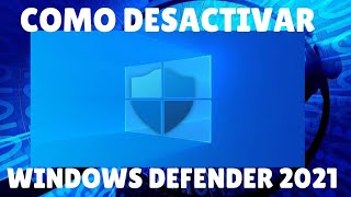 Desactivar Windows Defender en Windows 10 [upl. by Sorrows]