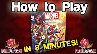 How to Play Marvel Champions The Card Game [upl. by Xaviera]