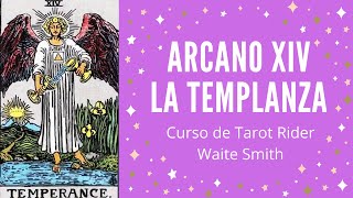 ARCANO XIV LA TEMPLANZA  Curso de Tarot online gratuito Rider Waite Smith [upl. by Anibla]