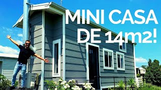 VIVIRÍAS En ESTA MINI CASA De 14m2 😍🏡🌱  MINIMALISMO Y TINY HOUSES [upl. by Hajin]