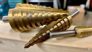 Stepped Drill Bits ✅ [upl. by Aneg]