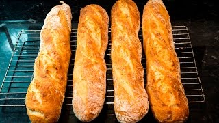 How to make French Baguettes at home [upl. by Haldan]