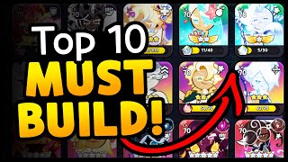 Top 10 Cookies You NEED To Build 👀✅ [upl. by Aicram100]