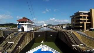 Panama Canal  Full Transit Time Lapse [upl. by Llabmik1]