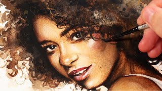 10 TIPS for Watercolor Portraits  HOW TO USE WATERCOLOR [upl. by Areyk]