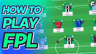 HOW TO PLAY FPL  Fantasy Premier League Guide  BEGINNERS GUIDE [upl. by Nnylak]