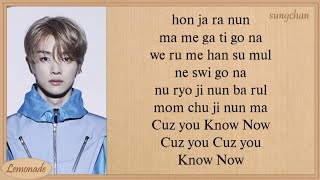 NCT U  Know Now Easy Lyrics [upl. by Asyl]