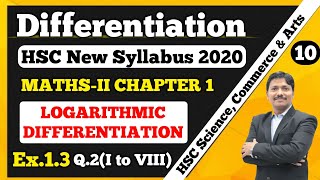 Differentiation Ex 13 Part 10 MathsII 12th New Syllabus 202021  Inverse Functions  Dinesh Sir [upl. by Anaugal]