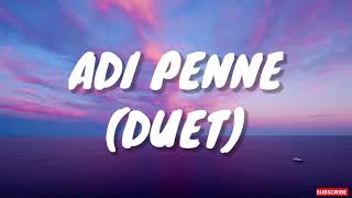 Adi Penne Duet Lyrics  Naam [upl. by Wan]