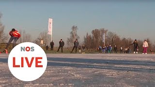 Live Schaatsen op natuurijs [upl. by Atworth]