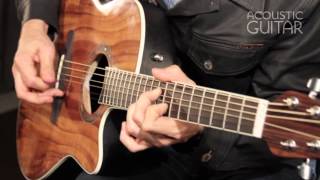 New Gear Ovation Celebrity Jumbo review from Acoustic Guitar [upl. by Vanny]