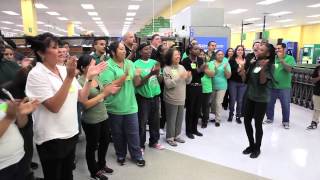 Downtown Los Angeles Walmart Cheer [upl. by Ilah]