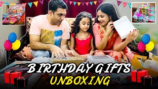 Samayras Birthday Gifts Unboxing 🎁🎉 SamayraNarulaOfficial [upl. by Judah]