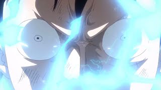 Luffy vs Eneru  Luffy is immune to lightning  Episode of Skypiea [upl. by Enilesor]