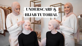 Everyday Hijab Tutorial amp How I Do My Underscarf [upl. by Tenrag534]