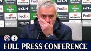 quotThey beat us on ATTITUDEquot José Mourinho REACTION Dinamo Zagreb 30 Tottenham PRESS CONFERENCE [upl. by Einaeg]