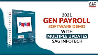 Gen Payroll Desktop Software by SAG Infotech  FREE Demo Video  Best HR Payroll Software [upl. by Attennhoj]