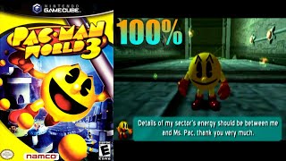 PacMan World 3 44 100 GameCube Longplay [upl. by Elgna]