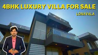 BEST 4BHK FURNISHED Bungalow in Lonavala with STUNNING Sunset view [upl. by Hesther]