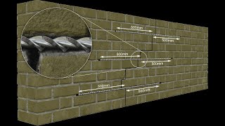 Crack Stitching Masonry Walls [upl. by Severn]