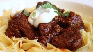 Beef Goulash  Hungarian Beef Goulash Recipe  Paprika Beef Stew [upl. by Stirling412]