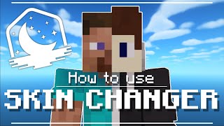 How to use SKIN CHANGER in Lunar Client [upl. by Constance]