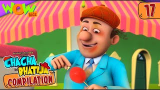 Chacha Bhatija  Compilation 17  Funny Animated Stories  Wow Kidz [upl. by Alysa973]