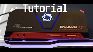 Avermedia Live Gamer Portable 2 Plus Tutorial [upl. by Trista]