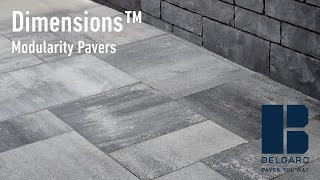 Belgard Dimension and Origins Modularity Pavers [upl. by Lellih]